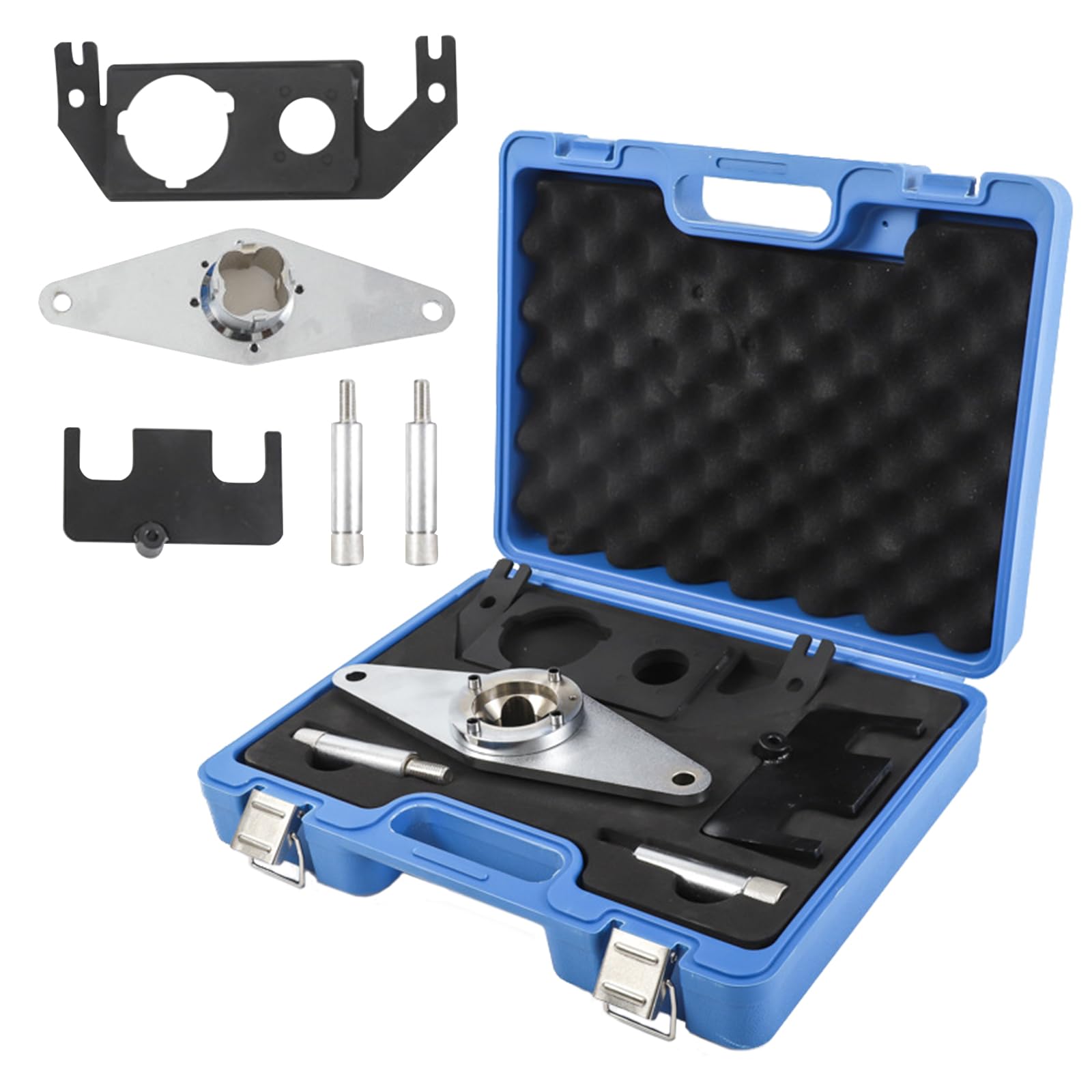 Kit di attrezzi per bloccaggio e fasatura dell'albero a camme del motore compatibile con Land Rover Jaguar Discovery Sport 2.0D, set di attrezzi per l'allineamento dell'albero a camme del motore