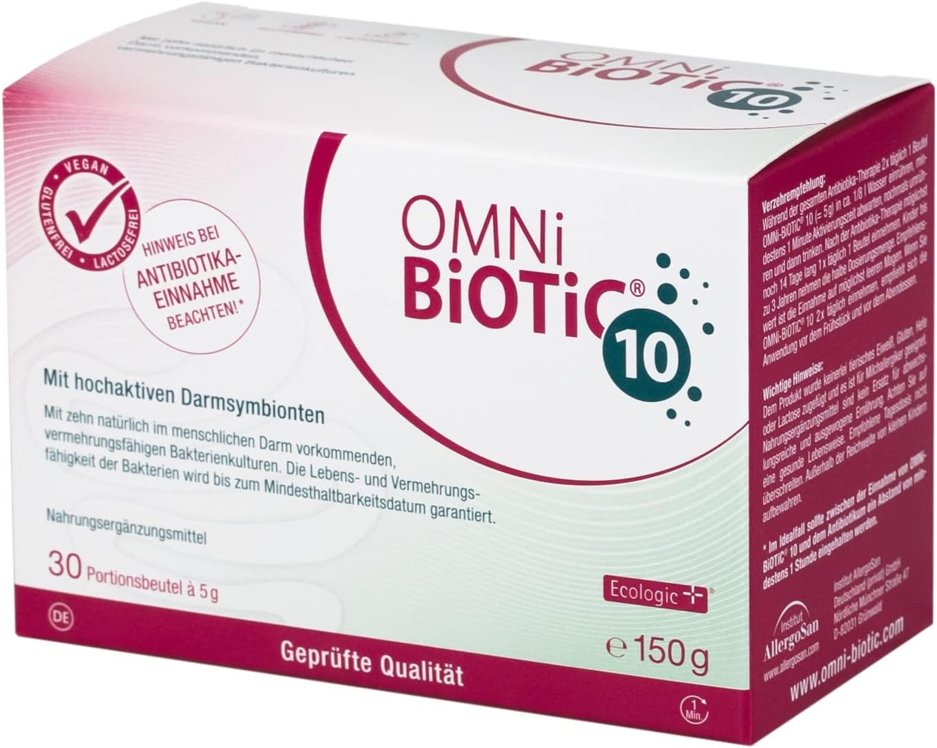 OMNi BiOTiC 10, 30 sachets of 5 g 150 g