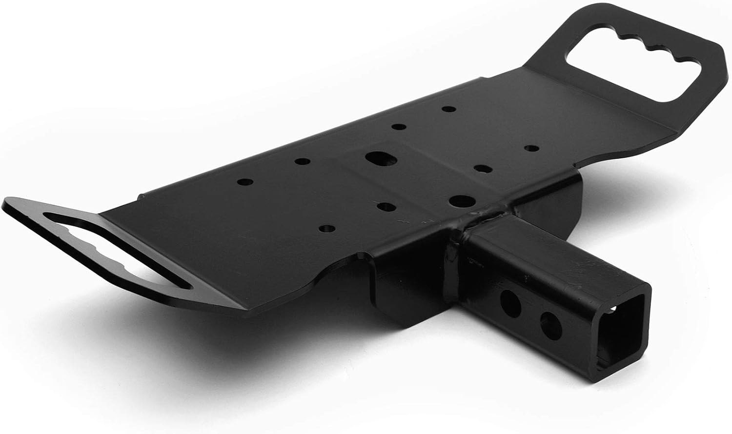 Heavy-Duty Universal 2" Receiver Carrier Hitch Cradle Winch Mount (Requires Roller Fairlead Bracket)- Ultra Durable, Powder Coated Steel- for ATVs, UTVs, Trucks, Cars, Boats, Trailers, Motorhomes