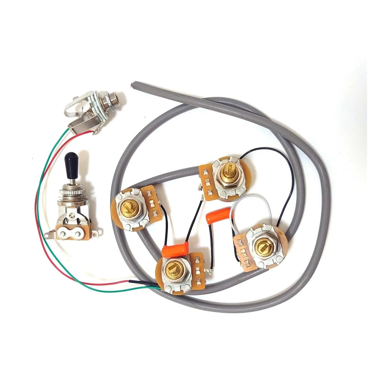 Faisceau De Câblage De Guitare Kits de harnais pré-câblés professionnels pour pièces de guitare