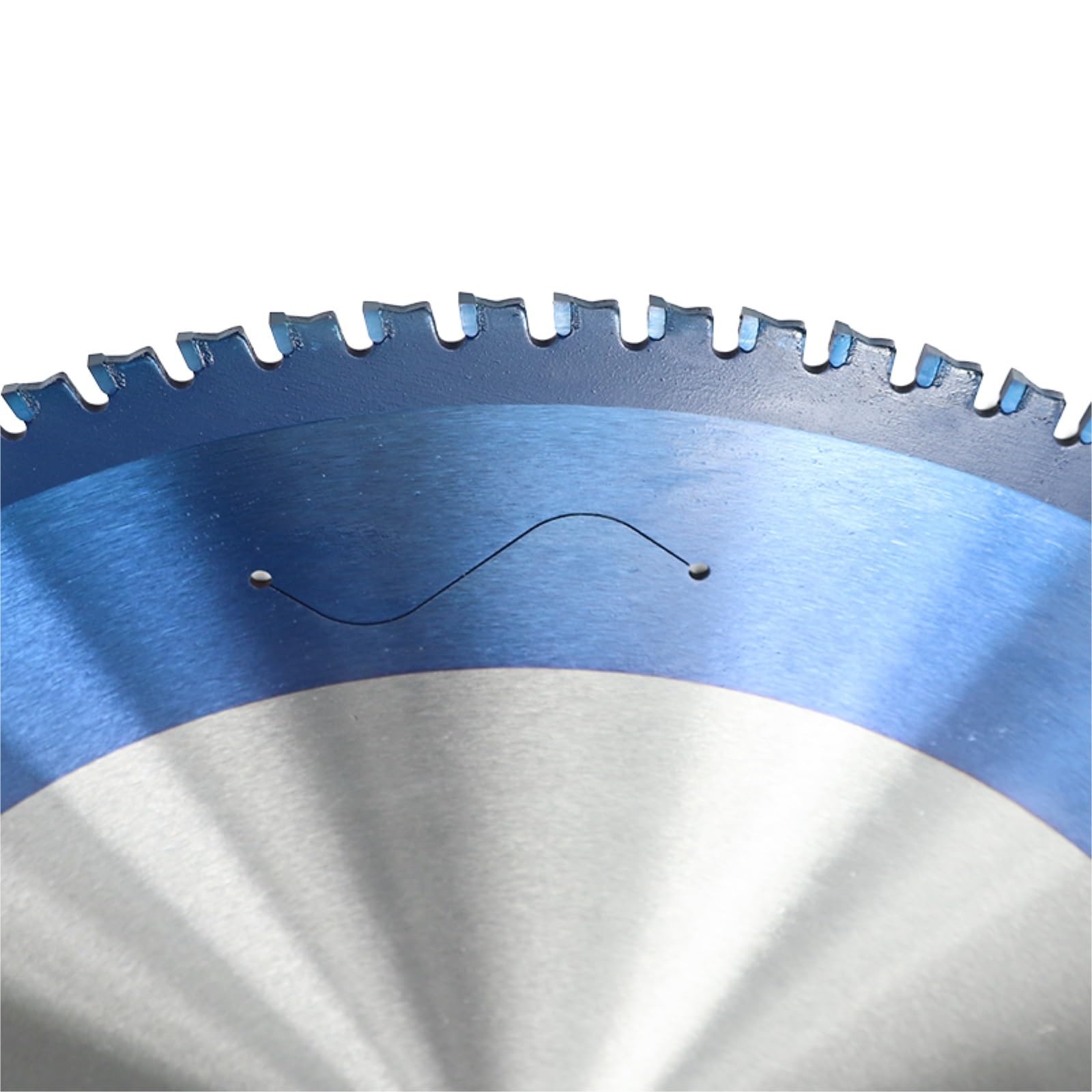 Brzeszczot do cięcia metalu 1PC brzeszczot do cięcia metalu 180-355mm piły tarczowej aluminium żelazo stal węglik powlekany Blue(355x2.6x2.0x25.4x66T)