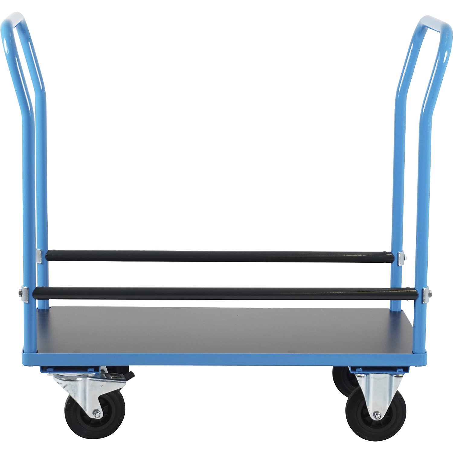 eurokraft pro | Reifentransportwagen | Ladeflächen-LxB 970 x 500 mm, Vollgummi