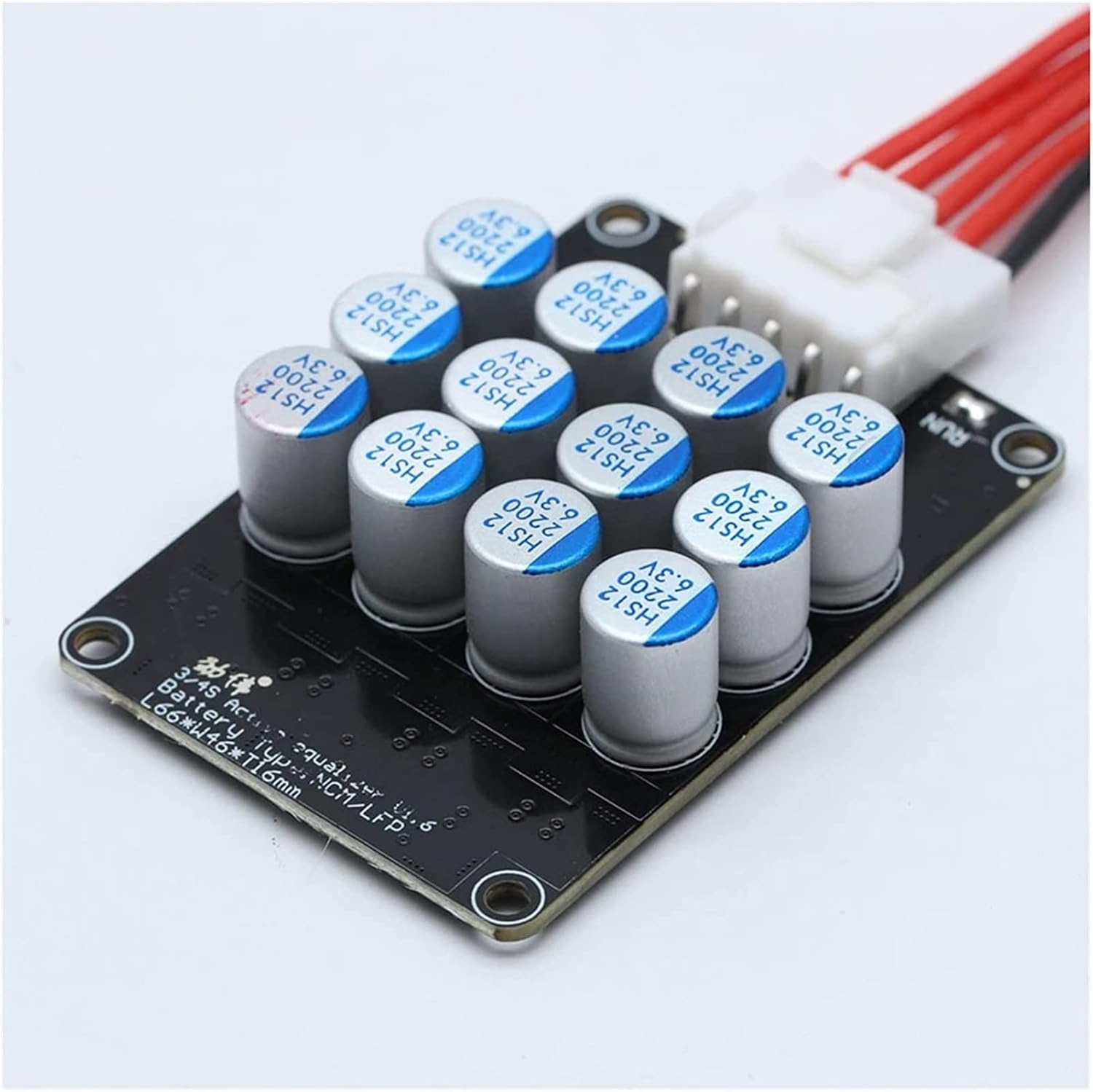 NOVOCE Capacitor kit BMS 4S 8S 14S 17S 21S 5A Balance Li