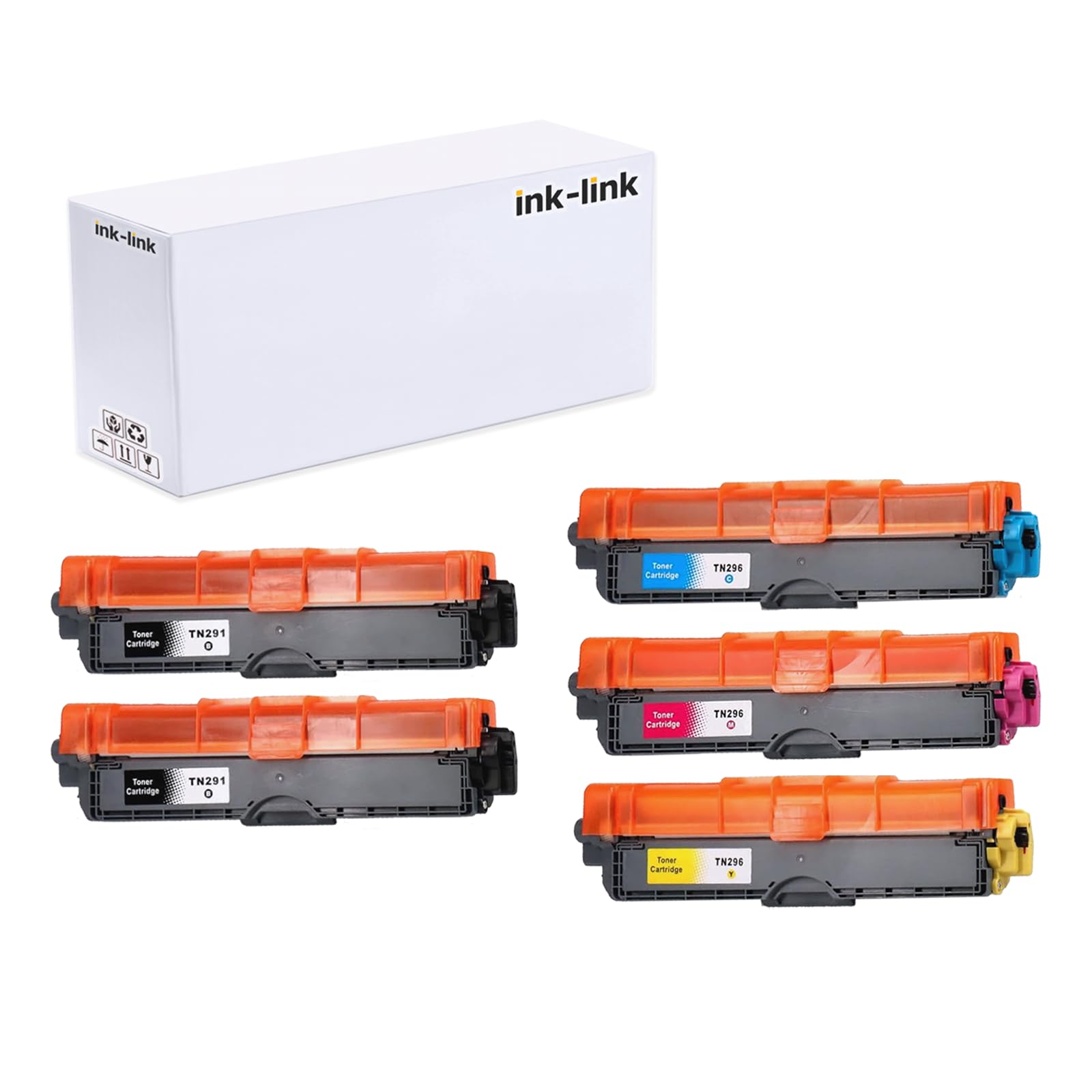 Amazon.co.jp: ブラザー用 TN-291 TN-296 互換トナーカートリッジ 大  