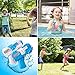 D-FantiX Water Gun 6 Pack, Water Blaster Soaker Small Squirt Guns Bulk for Water Fighting Summer Pool Beach Party Favors Toy for Kids Boy Girl