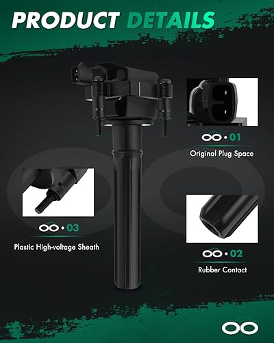 Miniatura 3 de SCITOO Paquete de 20 bobinas de encendido, para Dodge Magnum 3.5L 2005, Dodge Intrepid 3.5L 2000-2004, Dodge Intrepid 3.2L 1998-2000, para Chrysler