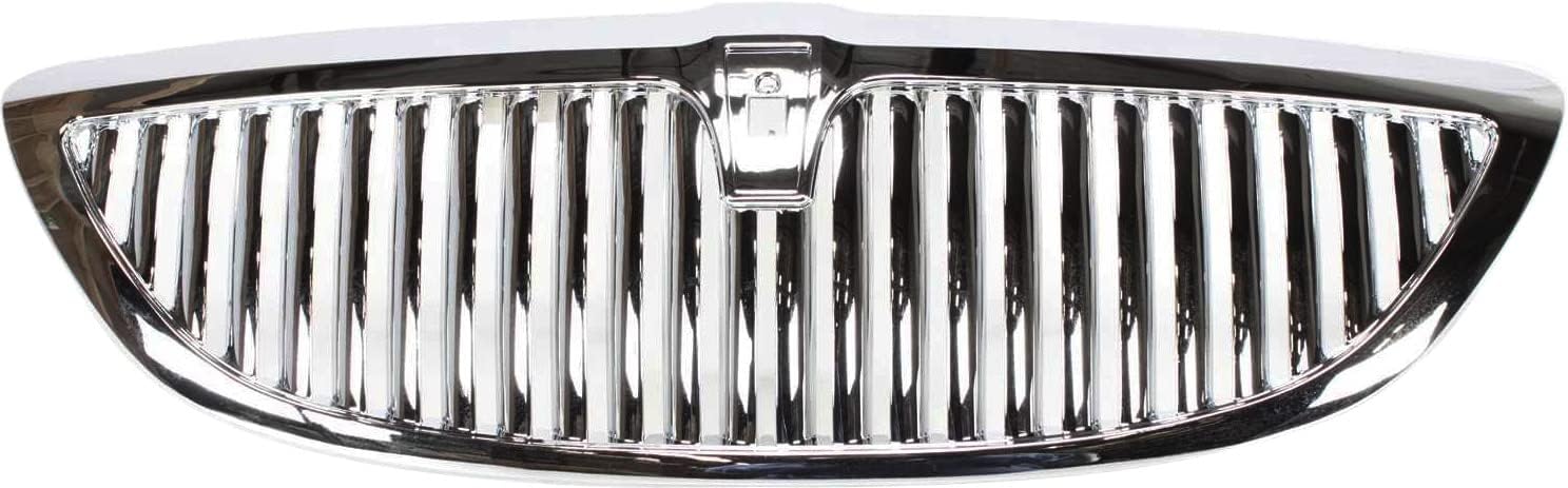 Garage-Pro Grille Assembly for LINCOLN TOWN CAR 03-11 Chrome Plastic