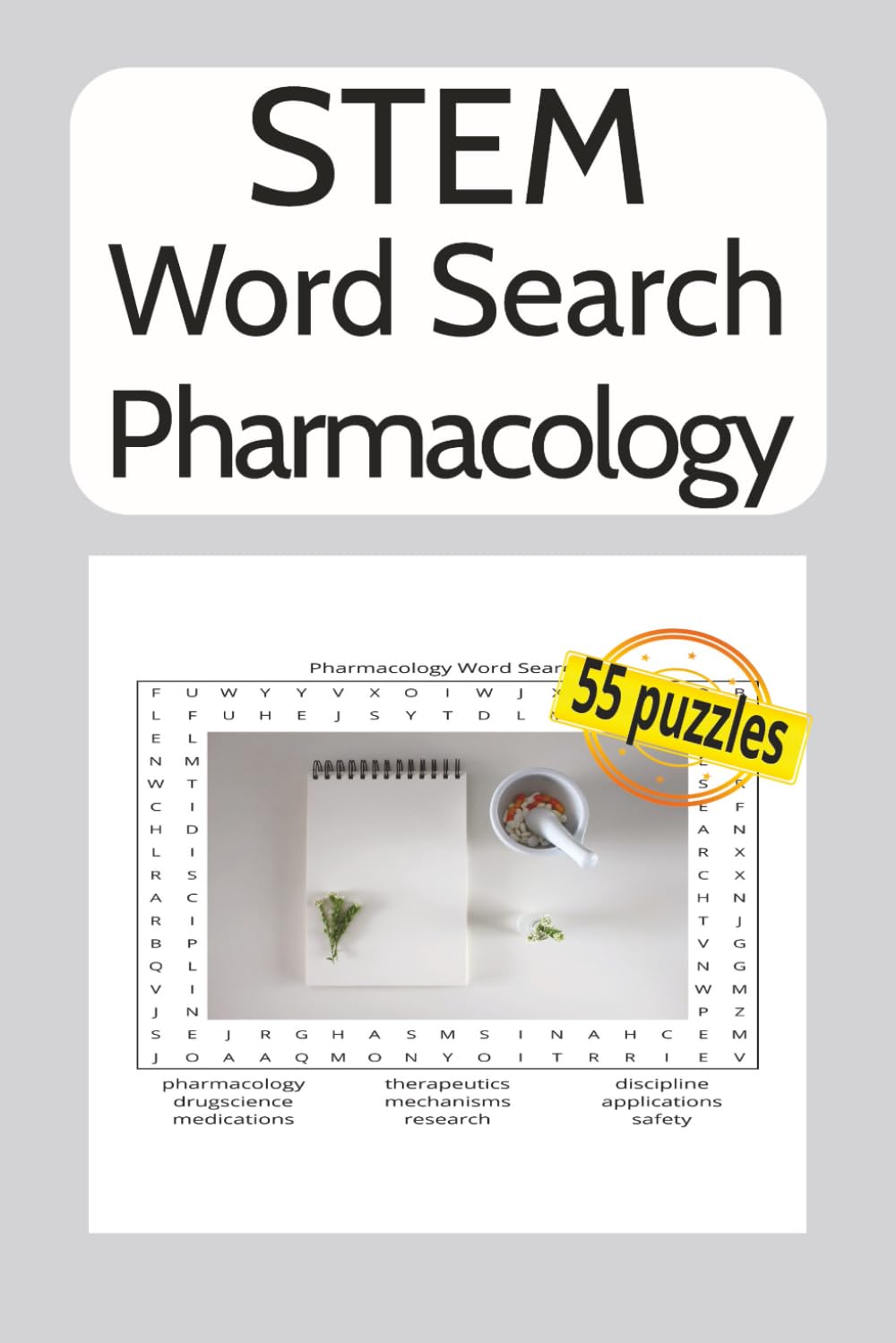 STEM Word Search Pharmacology