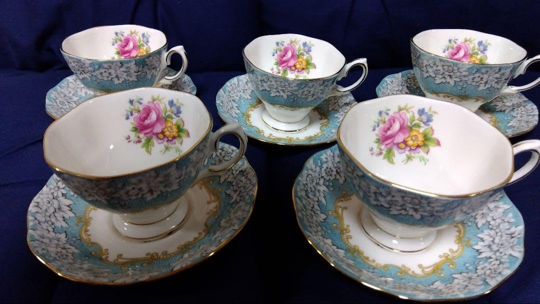 ロイヤルアルバートカップ&ソーサー5客