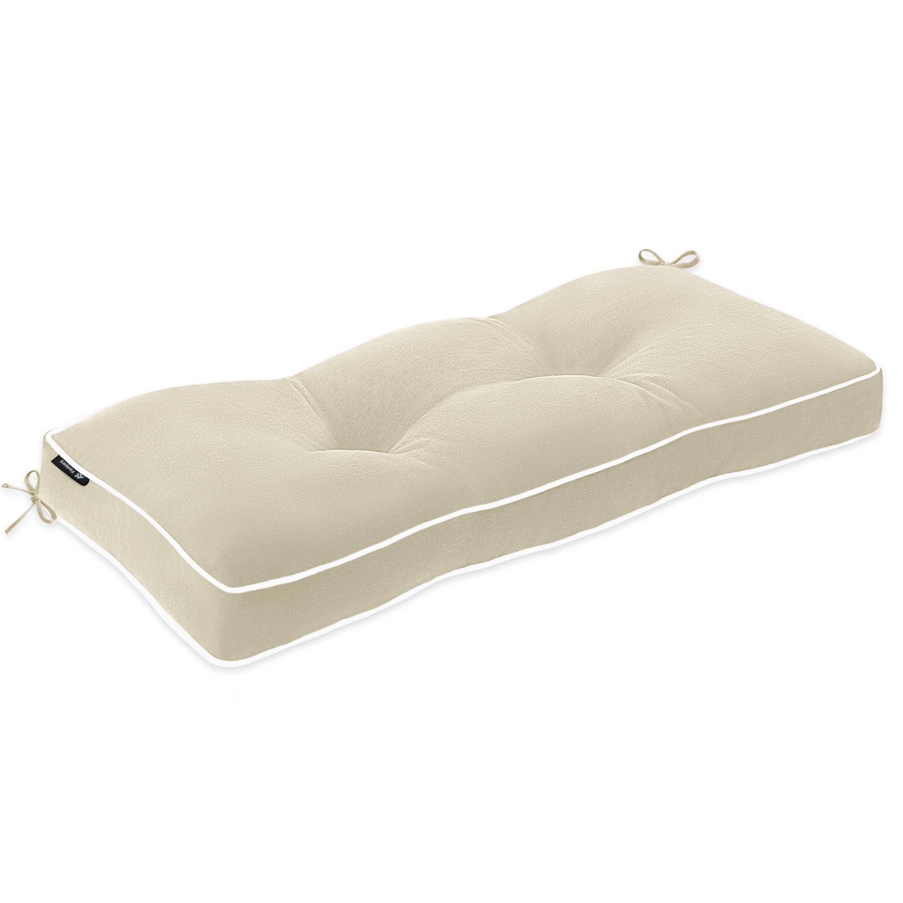 Favoyard Indoor/Outdoor Bench Cushion 36 x 14 Inch Waterproof & 3-Year Fade-Resistant Patio Furniture Cushions for Garden Porch Swing Chair Tufted Pad