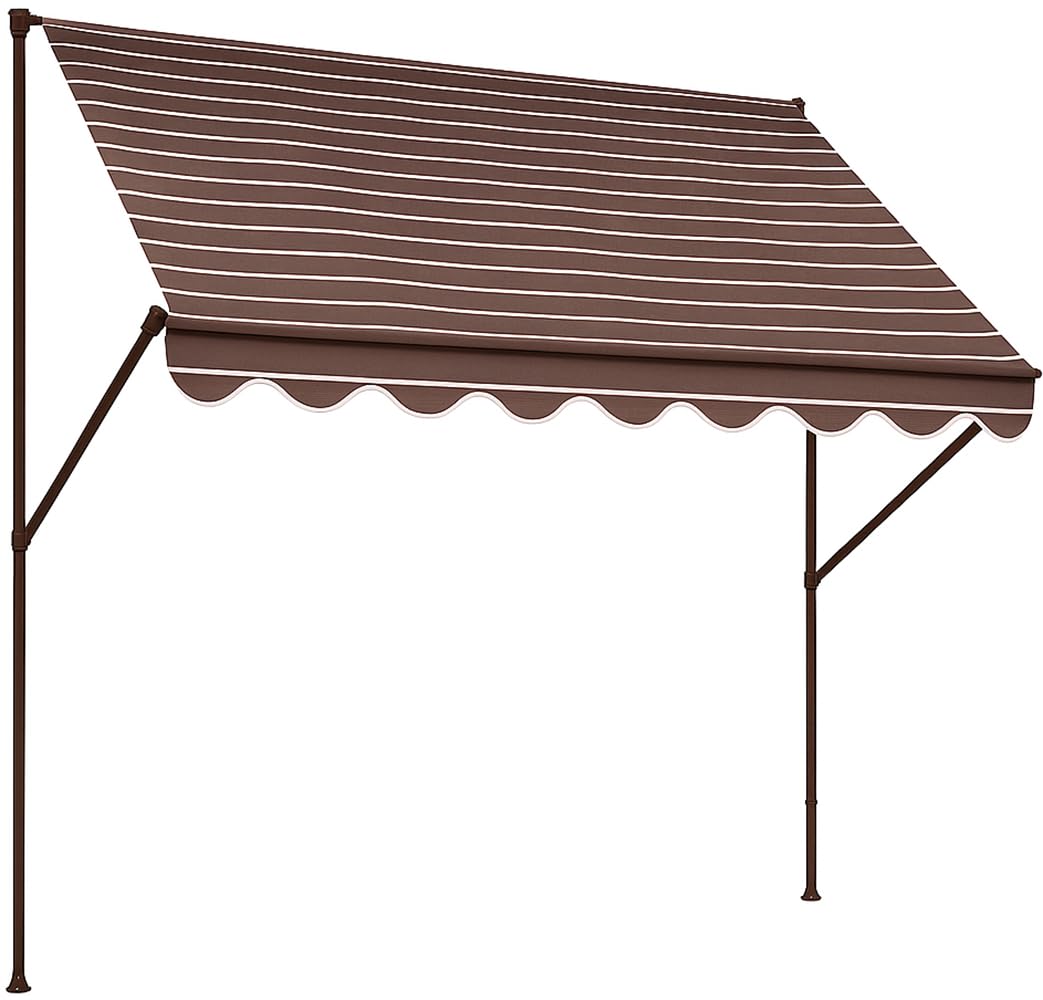 Angerer Klemmmarkise Exklusiv - Markise für Sonnenschutz, Balkonmarkise