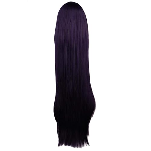 Miniatura 4 de MAGGAZ Peluca de cosplay 2021 Anime Kakegurui School Cosplay Pelucas Jabami Yumeko peluca mujer púrpura pelucas largas de fibra resistente al calor