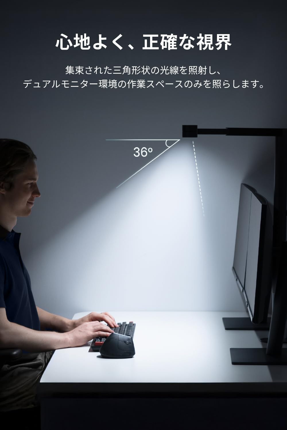 Amazon.co.jp: BenQ ScreenBar Max スクリーンバー マックス モニター