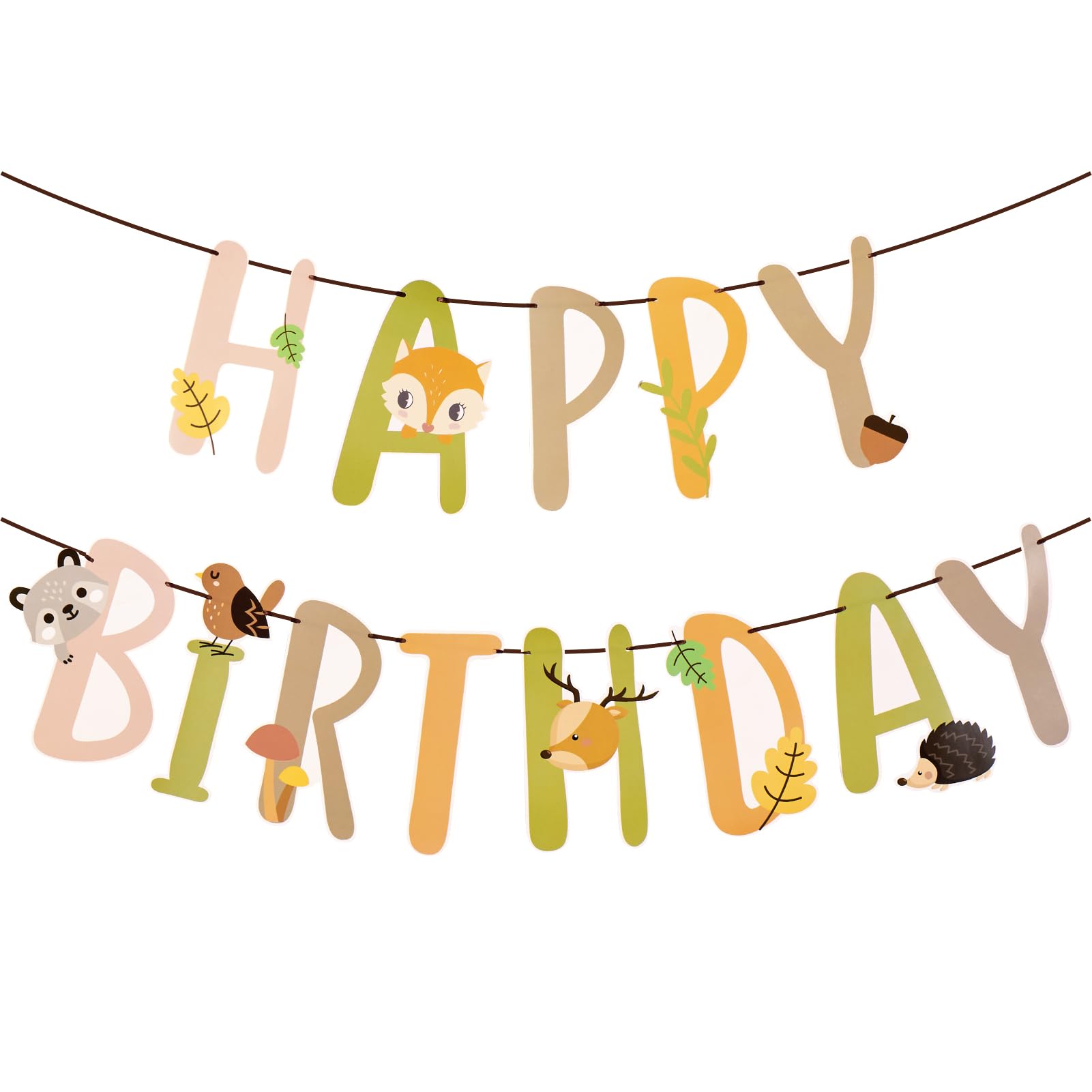SUNBEAUTY Gold Glitter Girlande Glitzer Banner Mottoparty Dekoration
