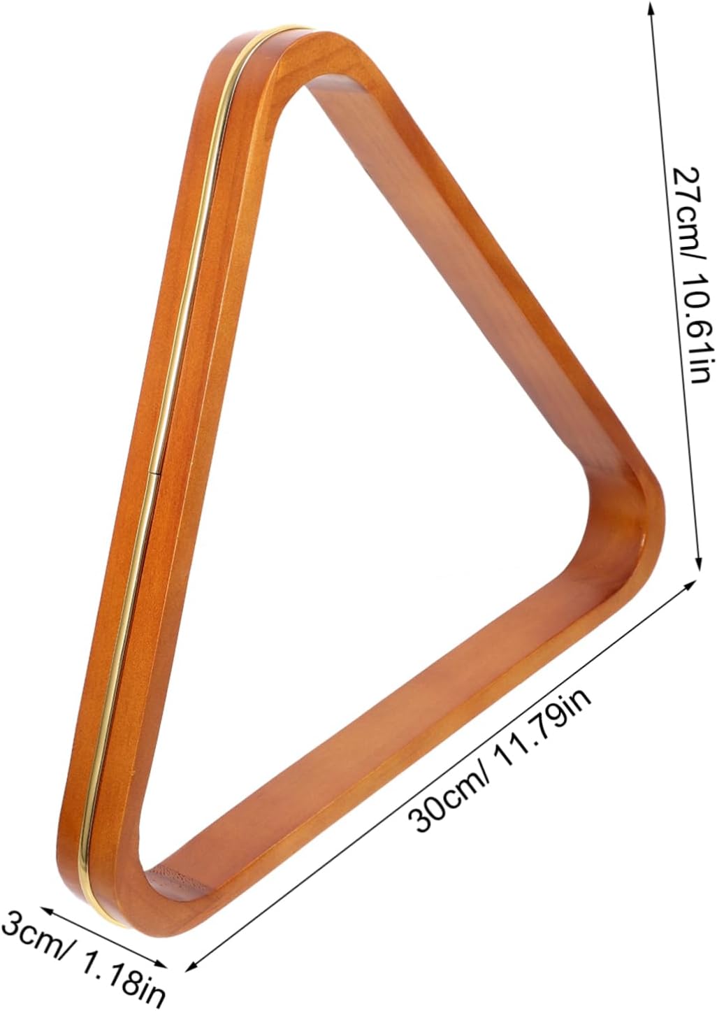 Pool Triangle Rack Billiard Triangle Holder for Pool Table Parts Snooker Fixing Rack Billiard Ball Storage Lightweight Stable Frame 11.81 X 10.62 X 1.18 in