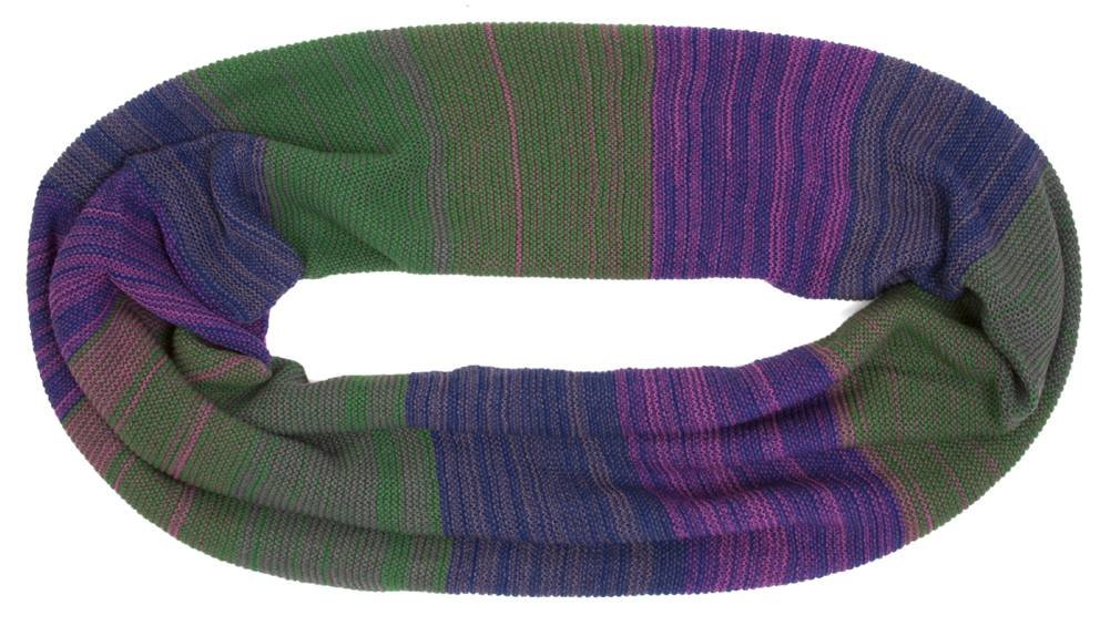 Infinity Color Block Cozy Scarf
