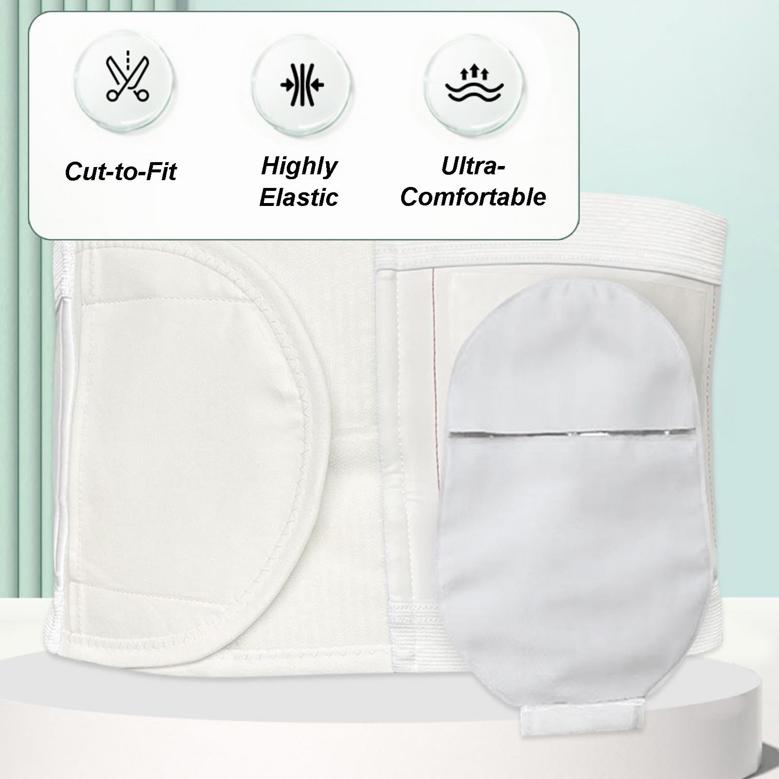 Ceinture pour Stomie (Colostomie, iléostomie, Urostomie)