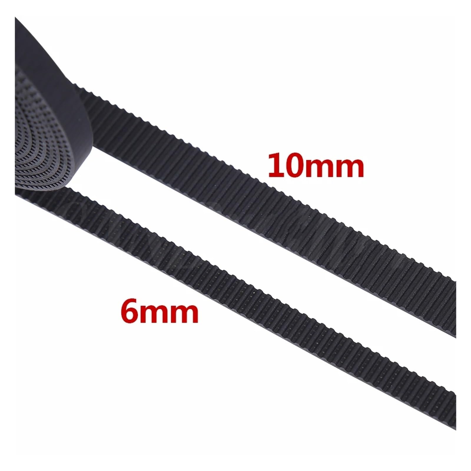 Courroie Synchronisation Ouverte GT2 5m/10m/20m/50 M/lot GT2-6mm/10mm Fibre D'aramide En Caoutchouc Coupée À Longueur Pour Imprimante 3D Vente Gros Courroie Trapézoïdale Courroie D'entraînement(100Met