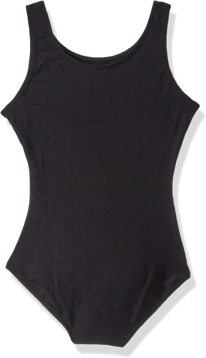 Capezio Girl's Team Basic Tank Leotard (Toddler/Little Kids/Big Kids) Black Tots (2-4 Toddler)