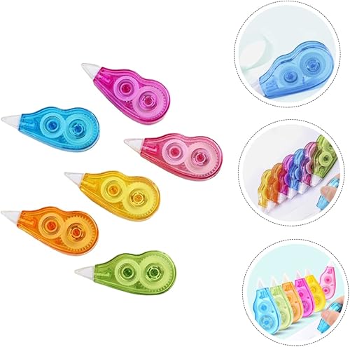 Miniatura 3 de GRIRIW Cinta de corrección para el hogar, cinta blanca para el hogar, corrección blanca líquida, dispensador de cinta blanca para corrección