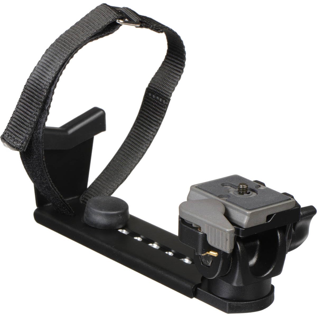 Manfrotto 293 Telephoto Lens Support Negro tripode - Trípode (Negro, Aluminio, 700 g)