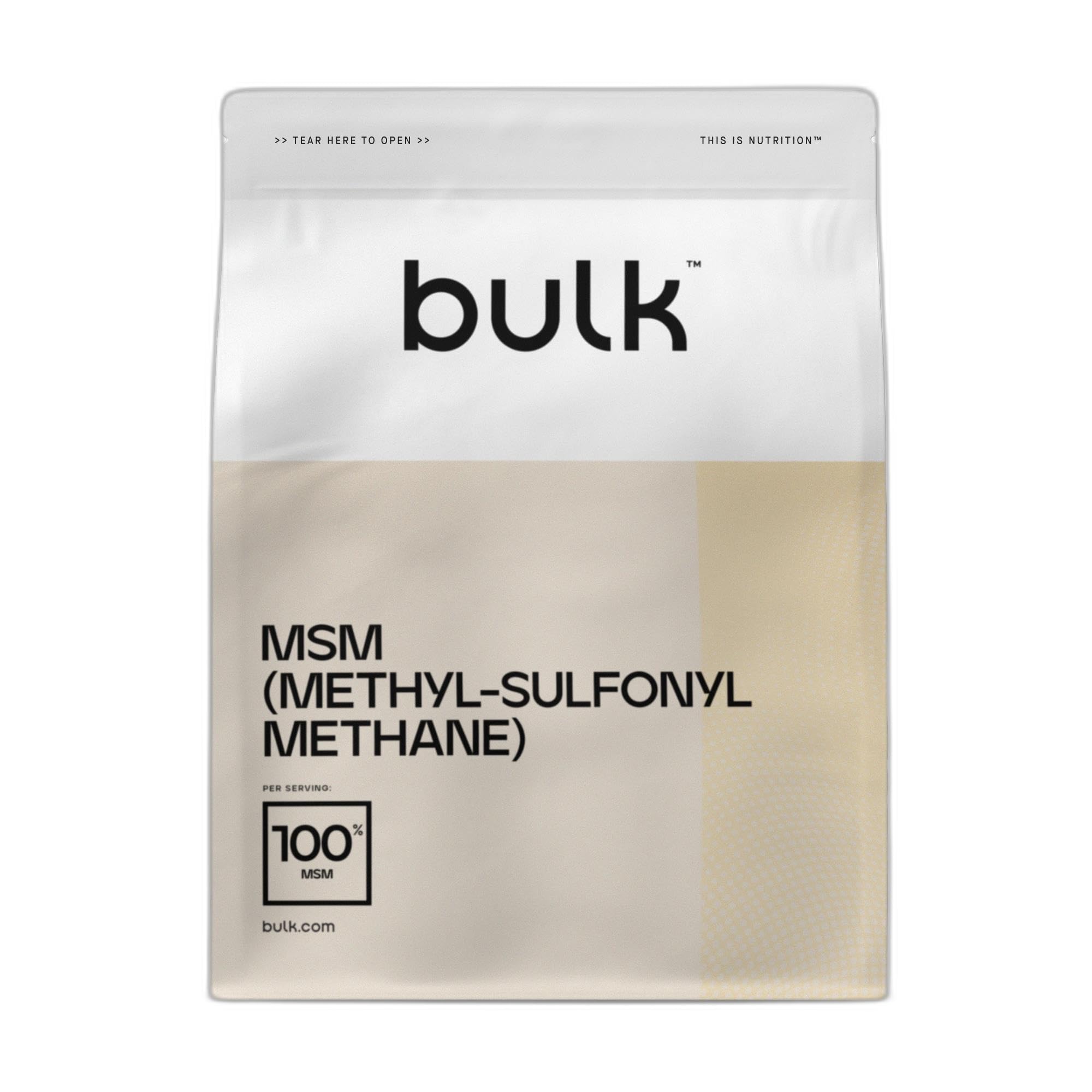 Bulk Msm Powder (Methyl-Sulfonyl Methane), 1 Kg, Packaging May Vary