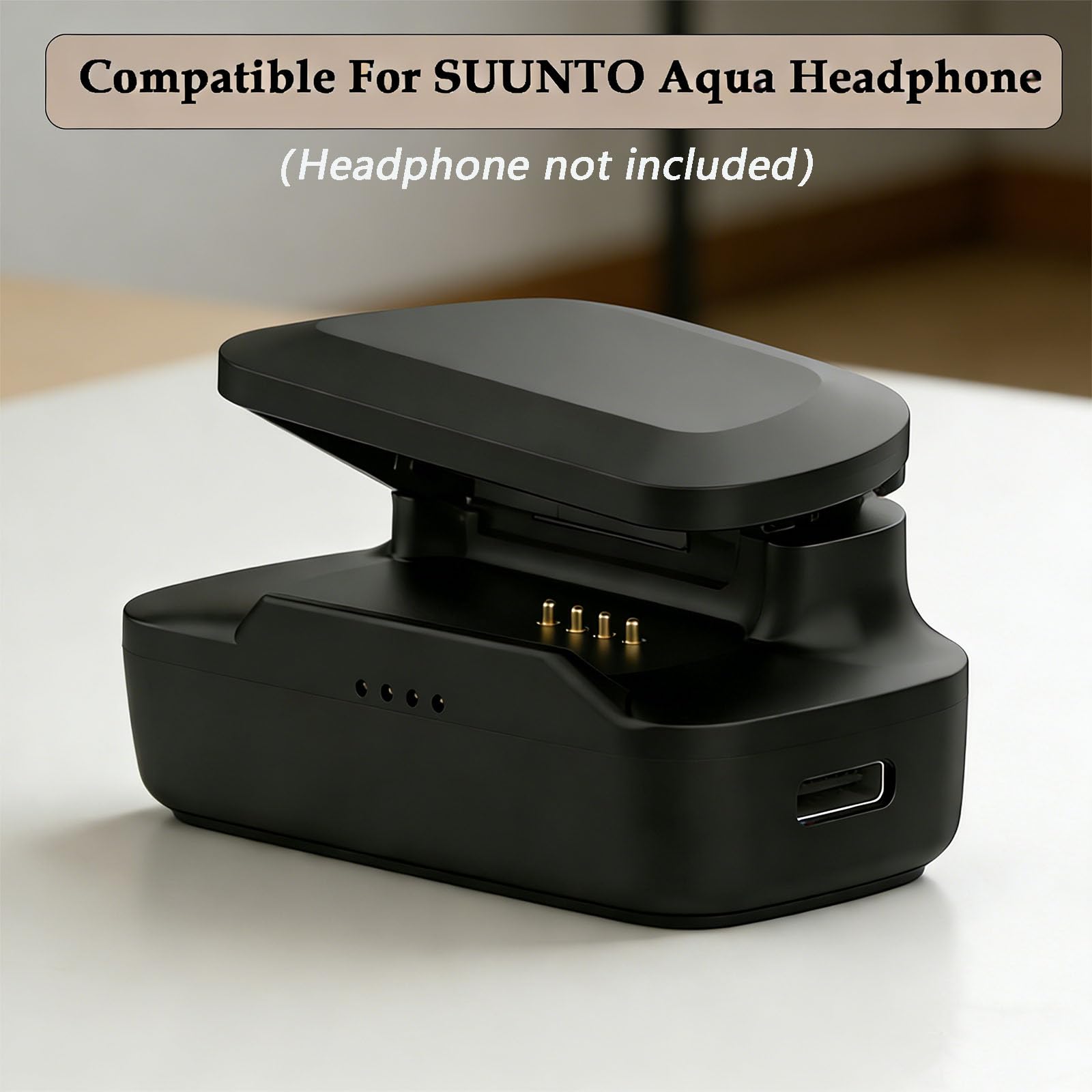 Base de carga para auriculares SUUNTO Aqua, estación de carga magnética portátil USB-A y tipo C