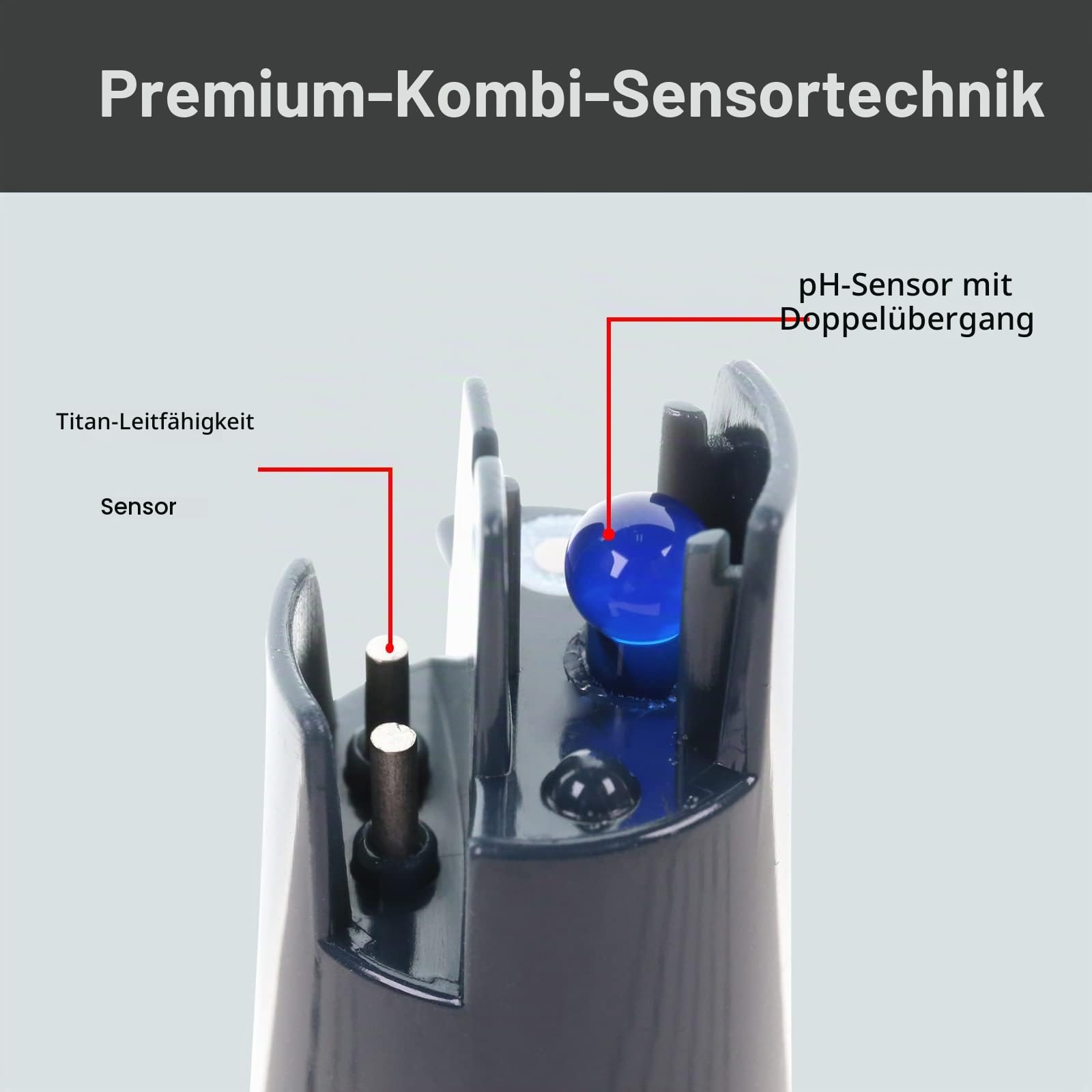 Apera GroStar GS4 pH/EC-Taschenmessgerät-Set (Gen II) | Für pH-/EC-/500ppm-/700ppm-Messungen in der Pflanzenzucht