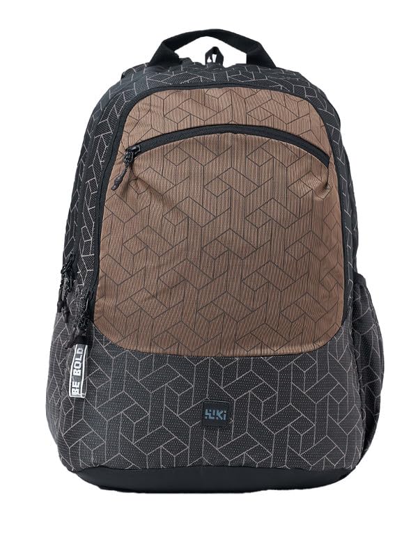 Image of Wiki Stylish Unisex Backpack 2 Durable & Lightweight backpack for Men & Women | Backpack for Office, Gym, Travel (31.5 Litre, Black)
