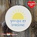 You are My Sunshine Premium Cross Stitch Kit - Everything Included - 8 Inch Hoop, Needle, DMC Thread, Fabric, and Easy-to-Follow Instructions