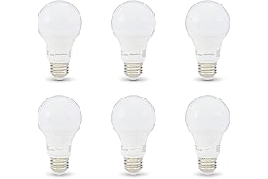Amazon Basics Type C Light Bulb - 6 Pack