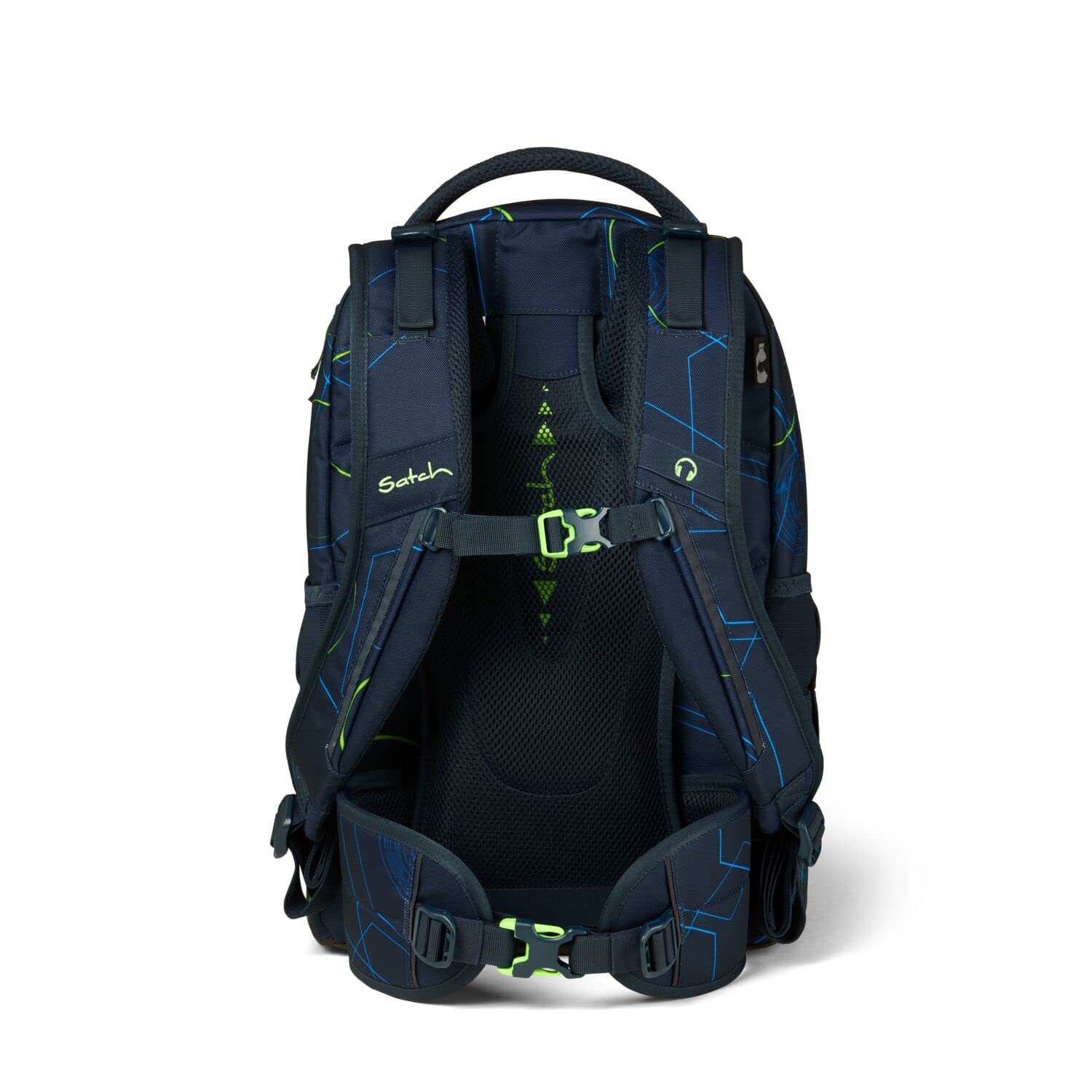 Satch Pack Schulrucksack Set 4tlg. Streetwalk Edition (Blue Tech)