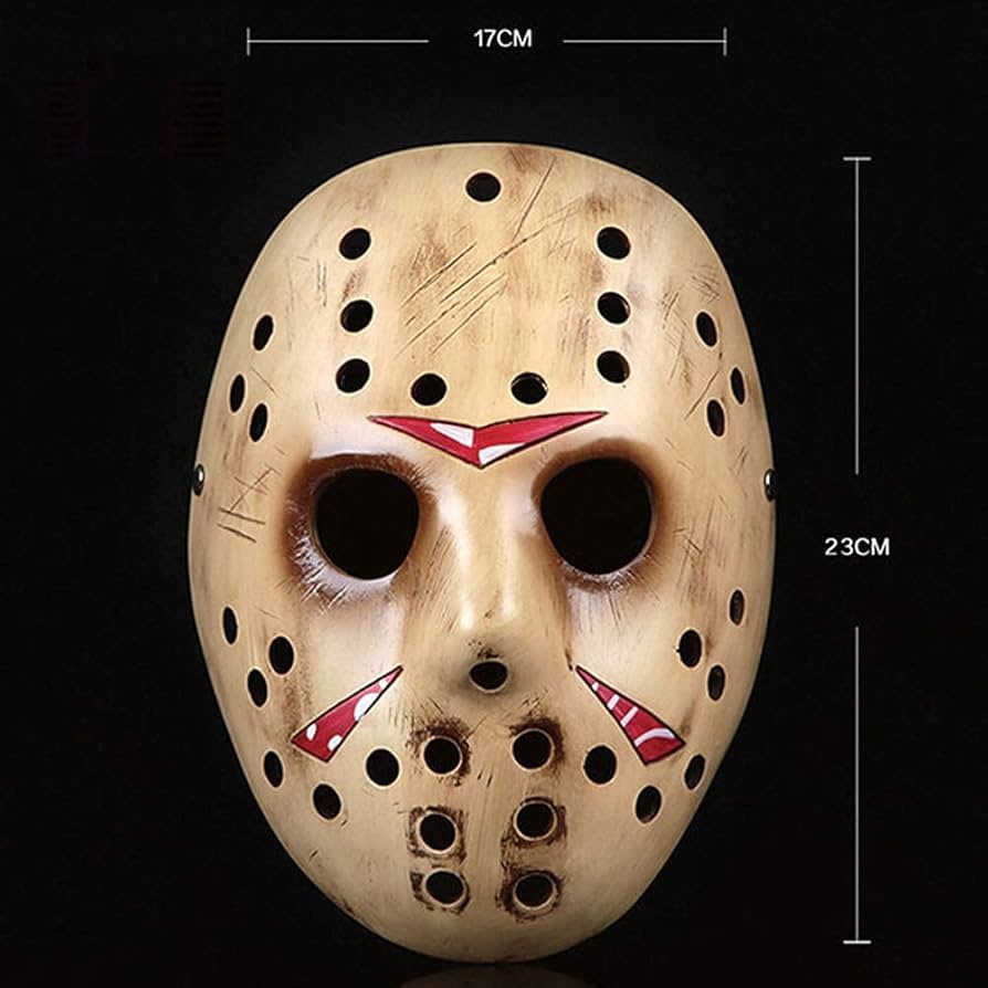 ★値下げ！★【ハロウィンセール】１３日の金曜日 ジェイソンホッケーマスク Amazon | ホッケーマスク | フェイスマスク | ジェイソン