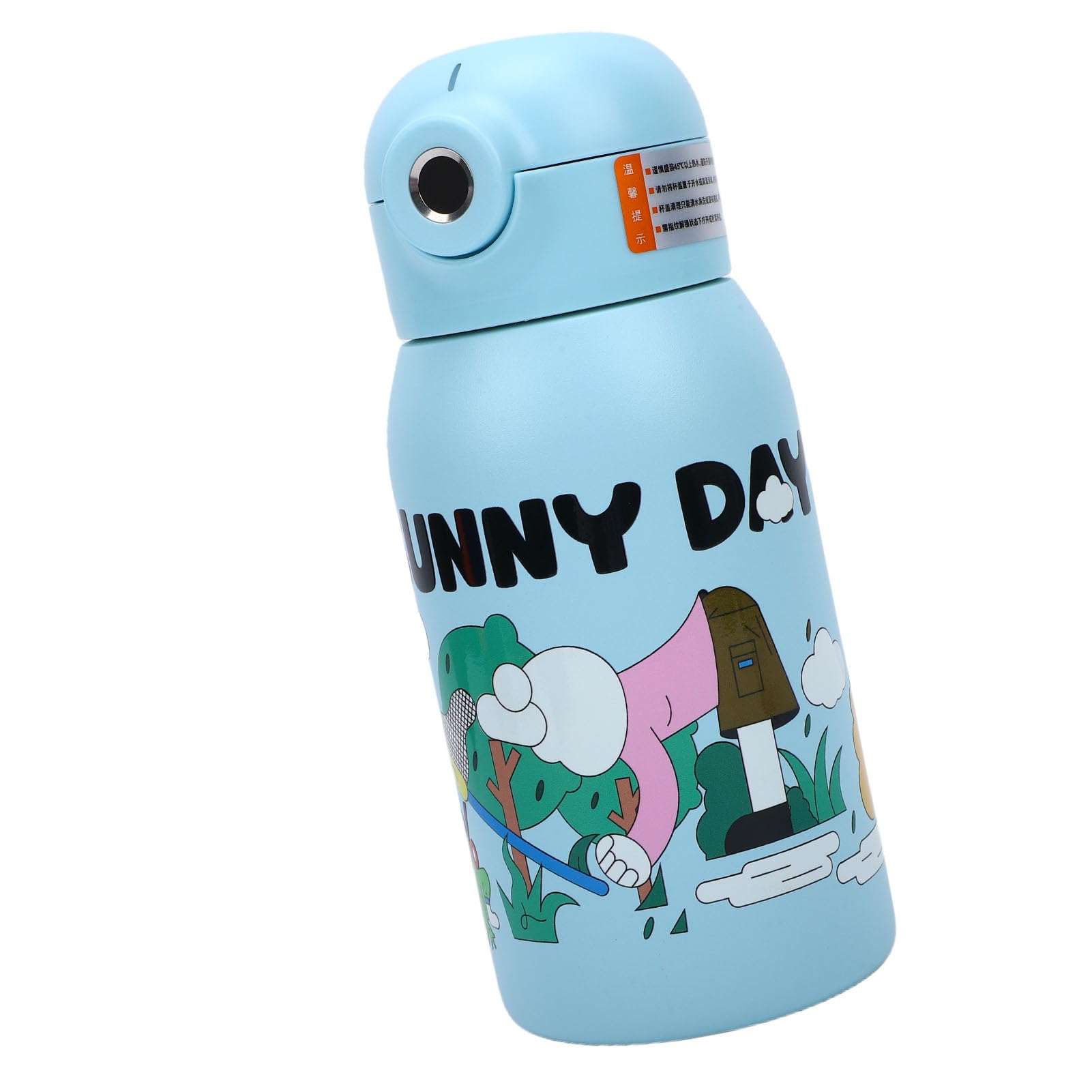 Matybobe Gourde Isotherme pour Enfants 500ml Acier Inoxydable avec