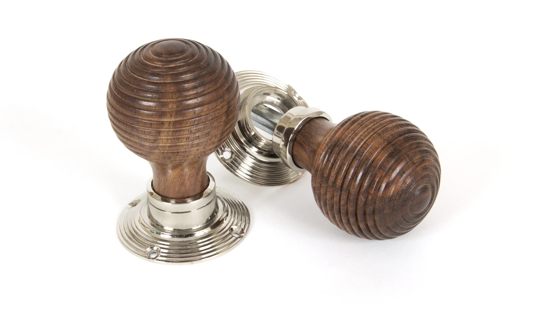 From the Anvil Rosewood and PN Beehive Mortice/Rim Knob Set