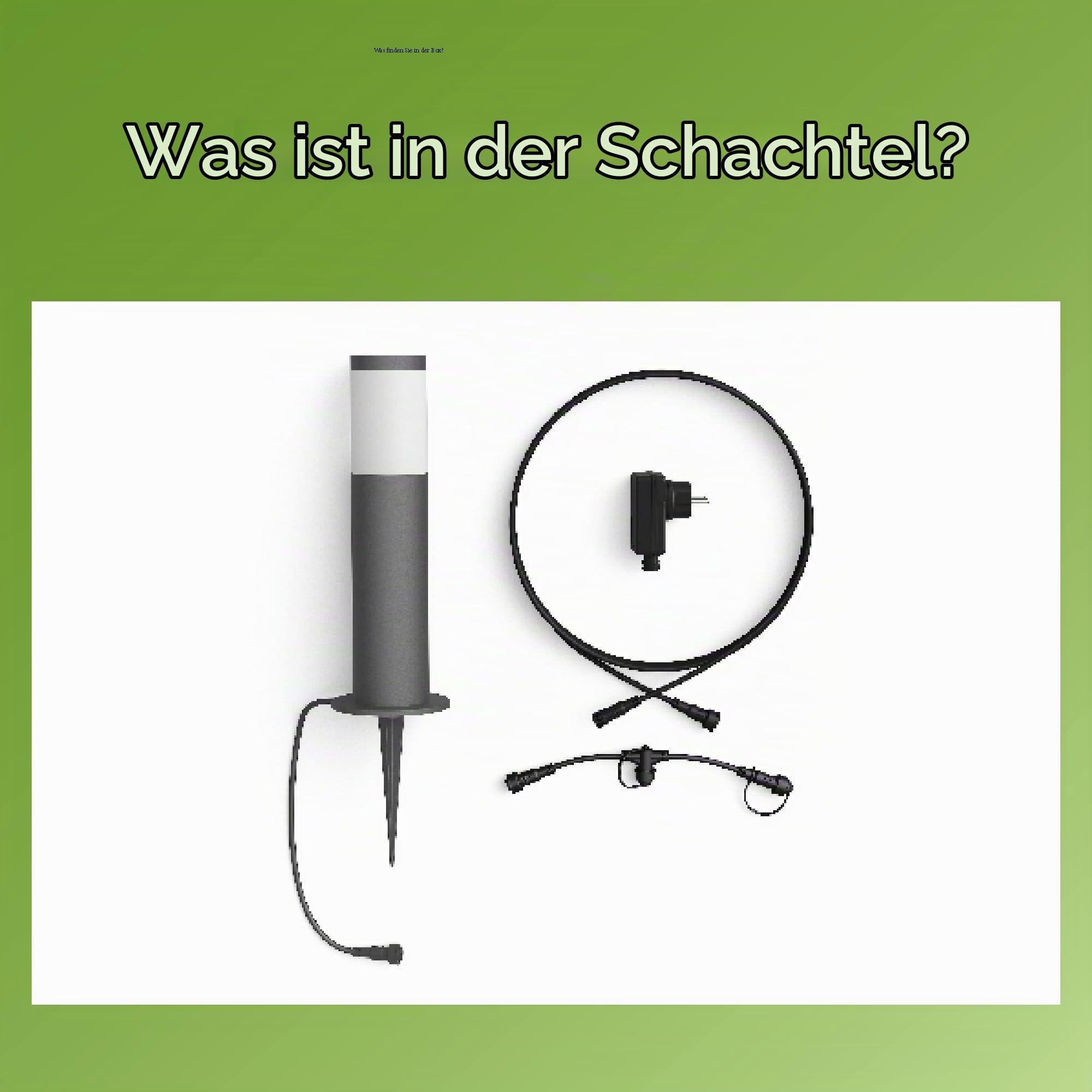 PHILIPS Utrecht Outdoor Sockelleuchte 1-er Starter Set (6 W), wetterfeste Niedervolt Außenleuchte mit warmweißem Licht, energiesparende LED Beleuchtung, anthrazit
