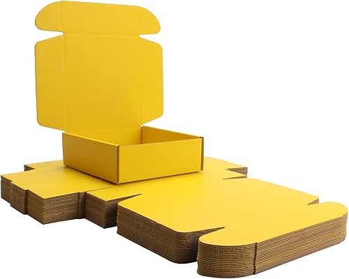 Miniatura 7 de Cajas de embalaje de envío verdes kaxilu 20pcs Cajas de envío L10.5xW6.3xH2 pulgadas Embalaje adecuado para comercio electrónico Verde-20