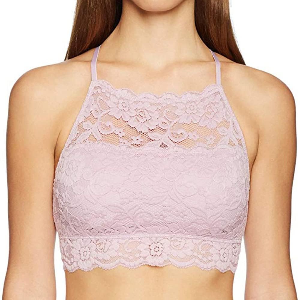 Solid Color Women Lace Tube Top Beauty Back Bras Fashion Floral Tanks Tops Female Lingeries