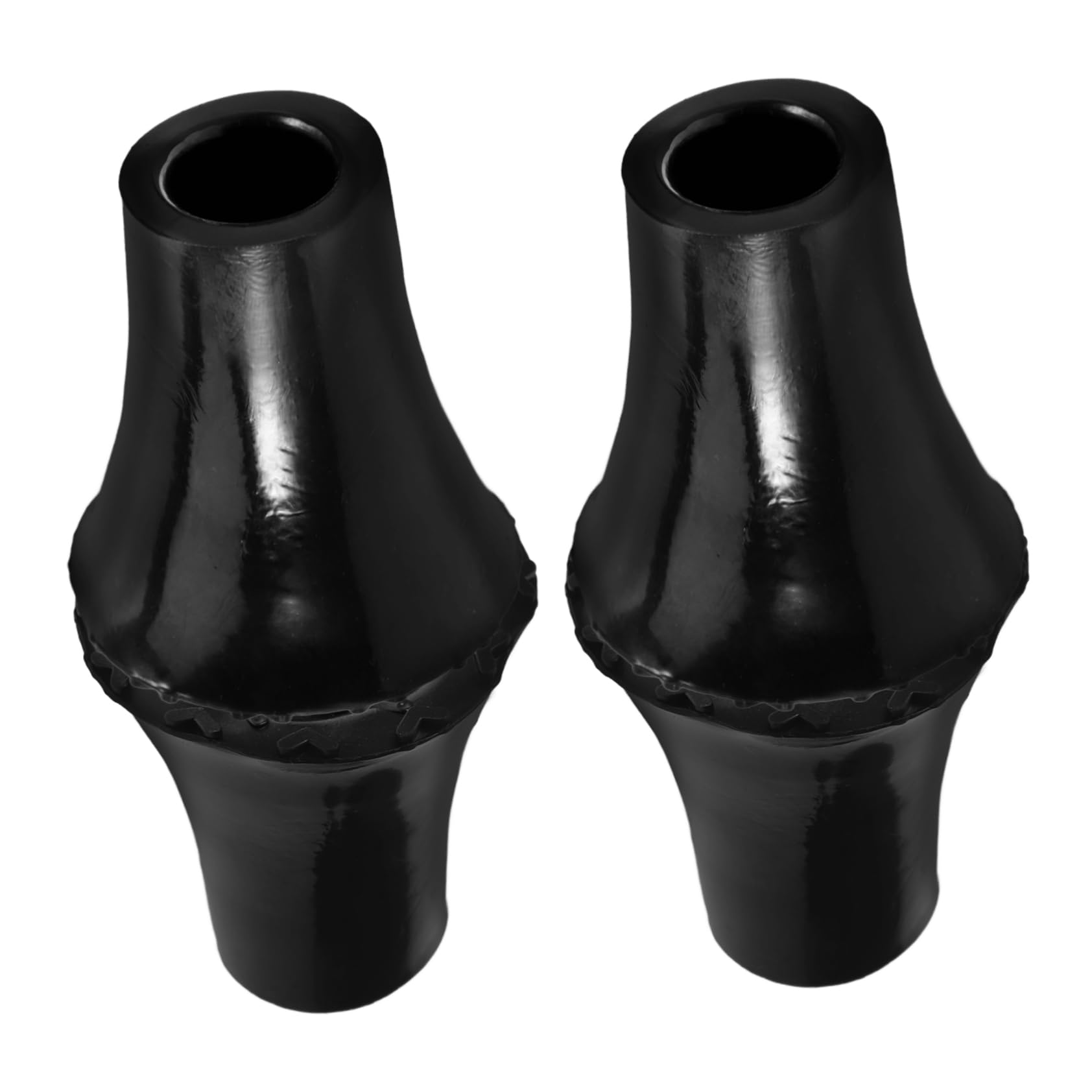 FOMIYES 4 Juegos Almohadillas Para Muletas Bastón Almohadillas Para Muletas Puntas De Muleta Puntas De Plástico Para Bastones De Trekking Almohadillas Con Punta Antideslizante 4 Uds * 4