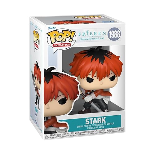 Funko Pop! Animation: Frieren - Stark - Frieren Beyond Journeys End - Collectable Vinyl Figure - Gift Idea - Official Merchandise - Toys for Kids & Adults - Anime Fans - Model Figure for Collectors