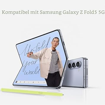 Galaxy Z Fold 5 S Pen Fold Edition for Samsung Z Fold5 5G Slim S Pen for Samsung Galaxy Z Fold5 Slim S Pen Fold Edition with Free Pen Tips/Nibs Blue