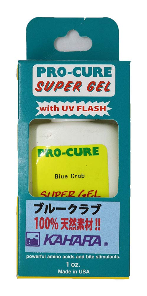 KAHARA JAPAN ProCure Super Gel Saltwater BLUE CRAB Blue Club 1oz