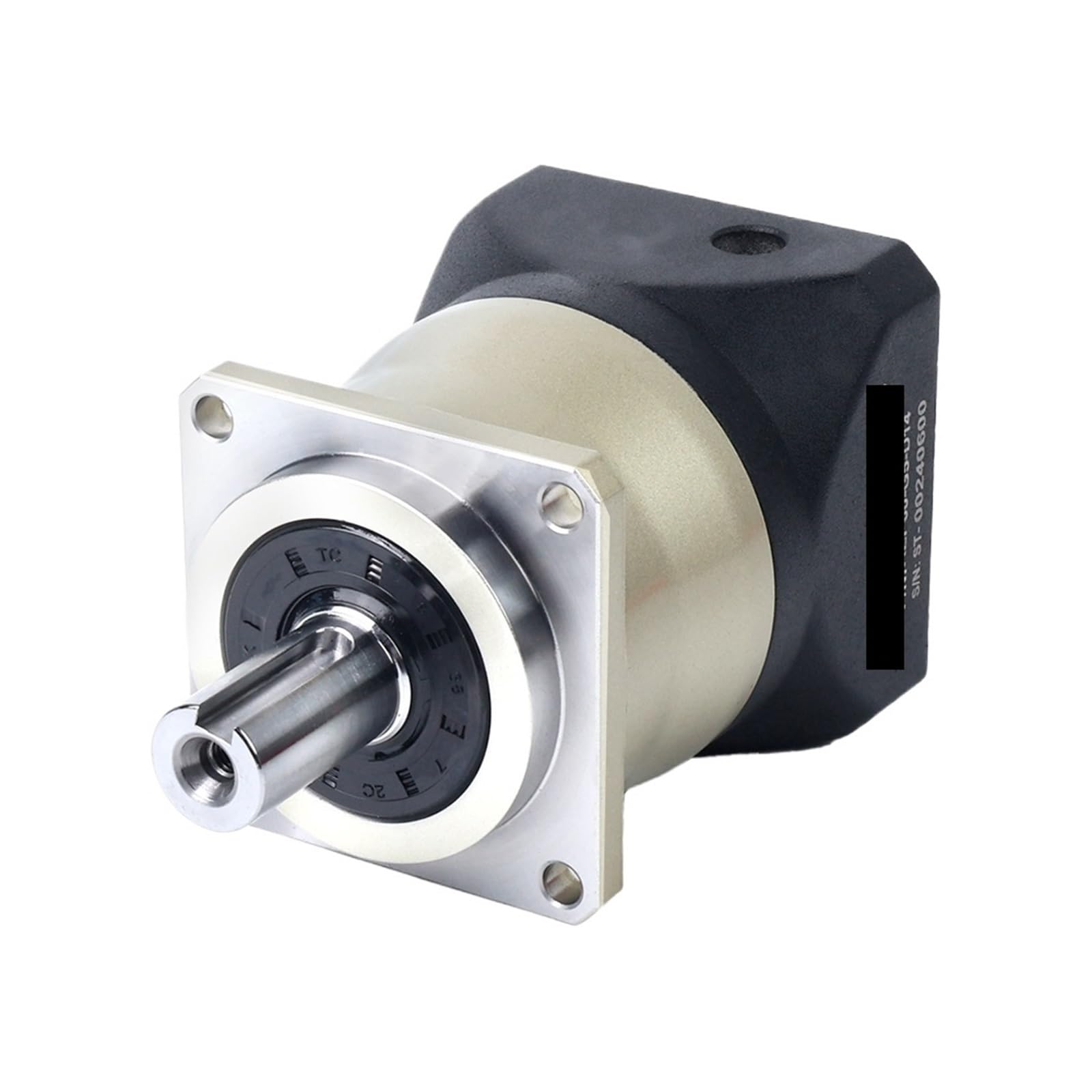 ANERTQUIH Speed Reducer Nema 24 Motor Helical Planetary Gearbox GearR atio 5:1 10:1 20:1 for 60mm Servo(Ratio 20 to 1)