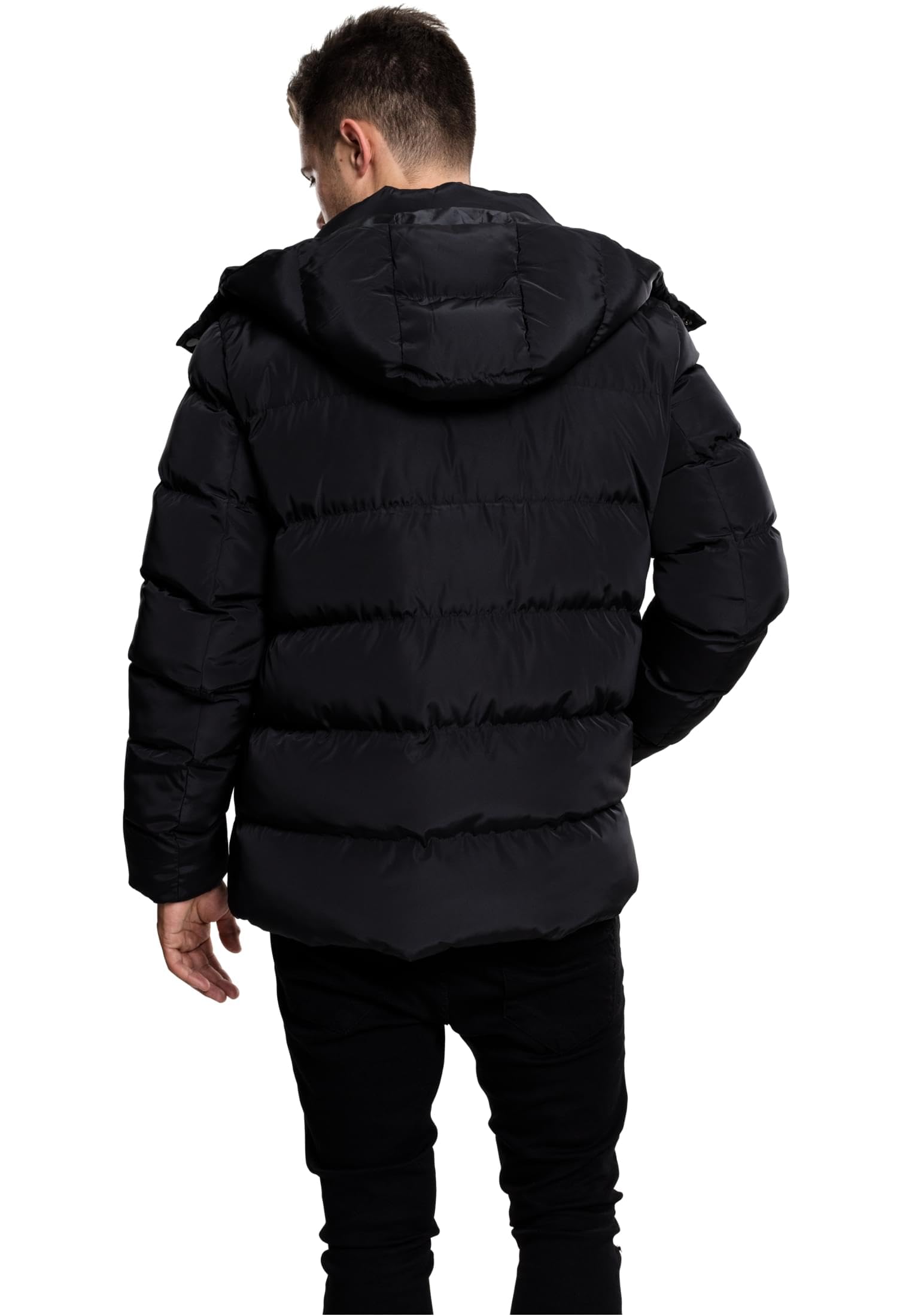 Urban Classics Herren Hooded Puffer Jacket