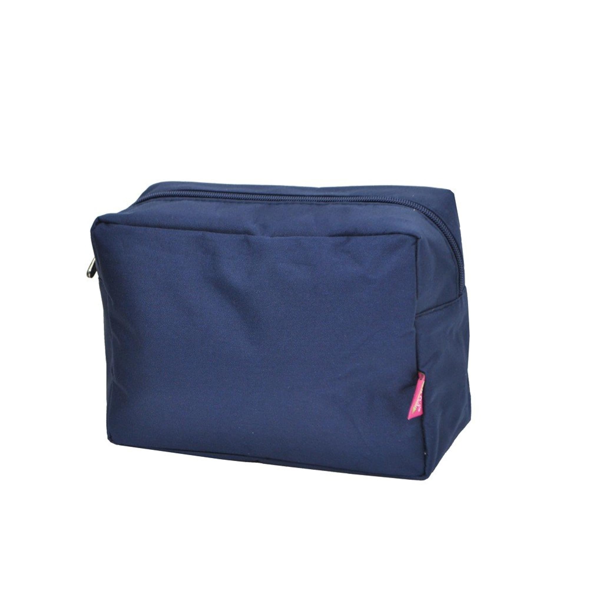 Black Large Cosmetic Travel Pouch, Organiser Bag