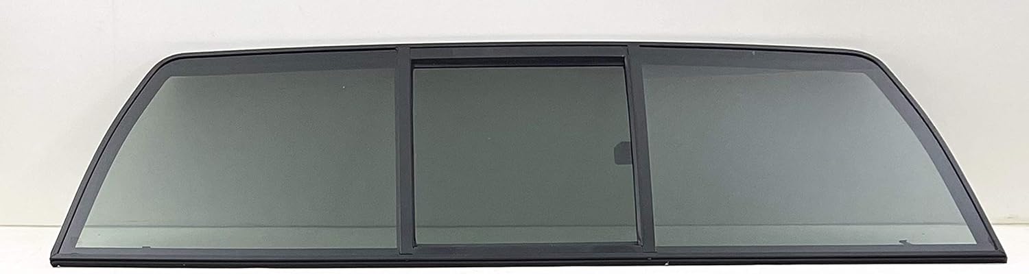 Sliding Back Window Glass Back Slider Compatible with Chevrolet S10 Pickup/GMC Sonoma Pickup 1994-2005 Models