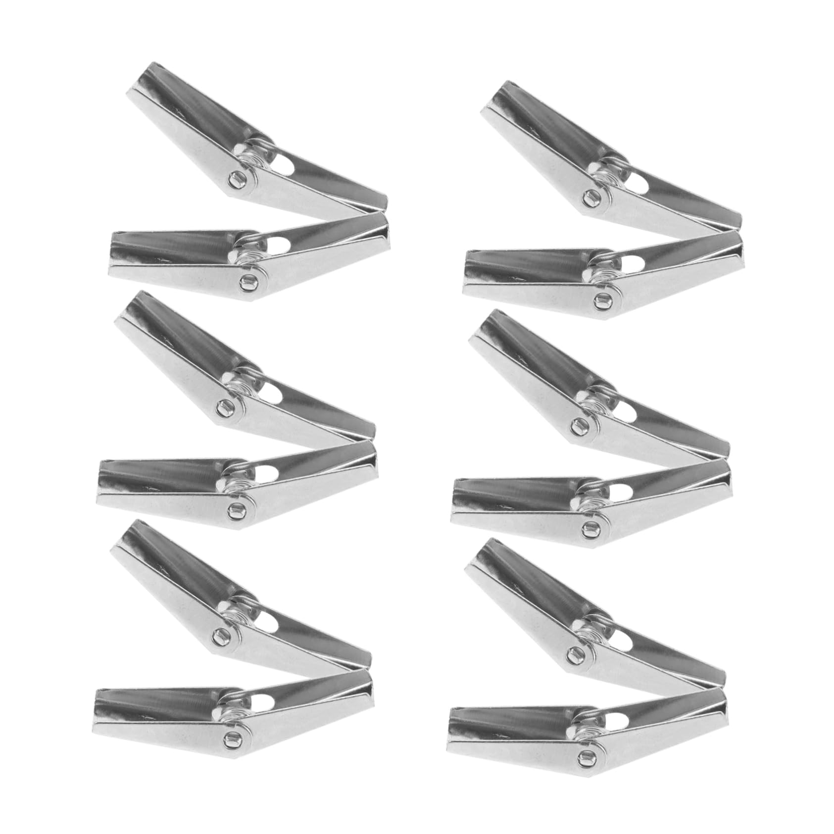 GANAZONO Galvanized Steel Aircraft Expansion Hardware 12pcs Ceiling Wall Drywall Anchors