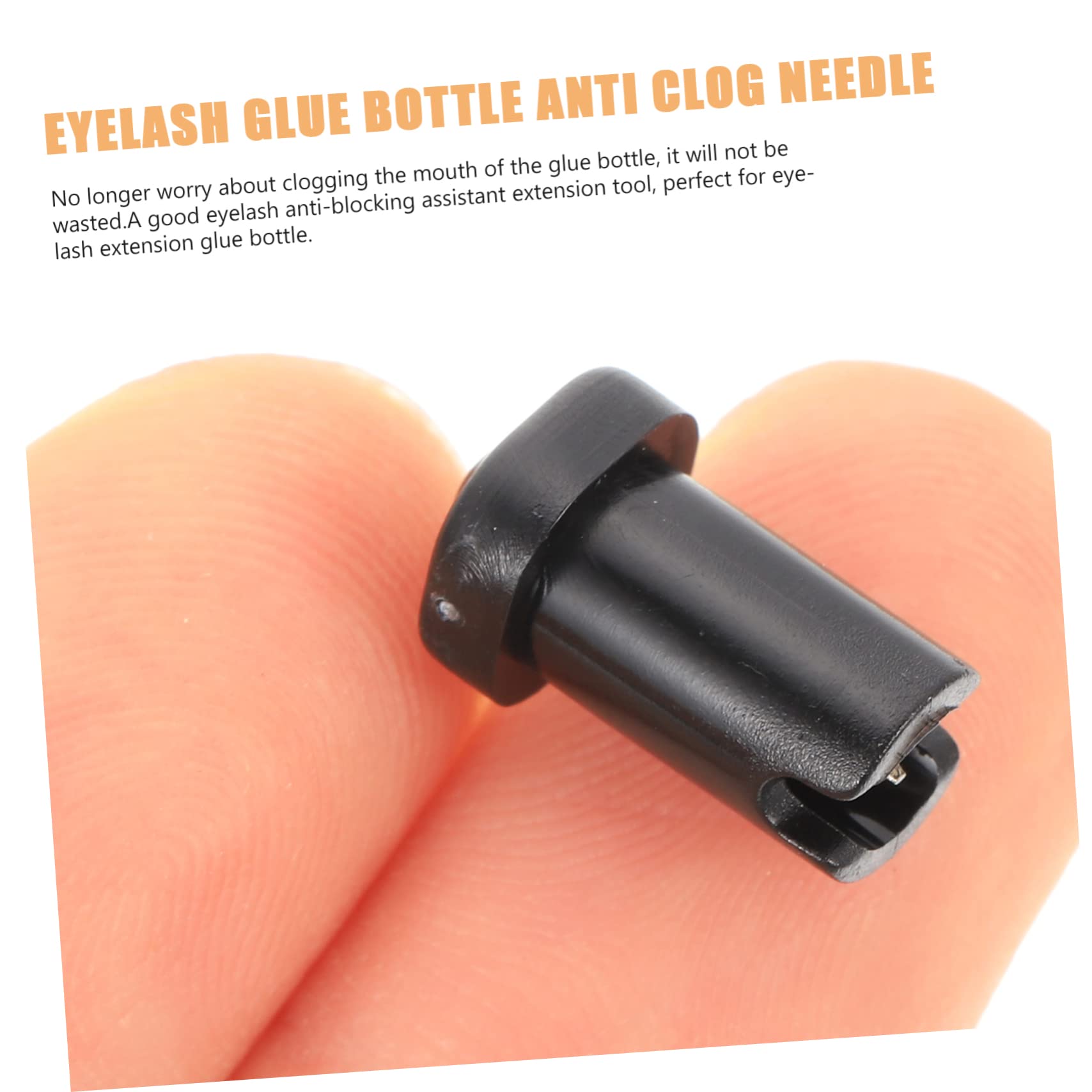 HAPINARY Eyelash Adhesive Tools 100pcs Glue Bottle Needles Fine Craftsmanship for Use Lash Glue Bottle Accessories