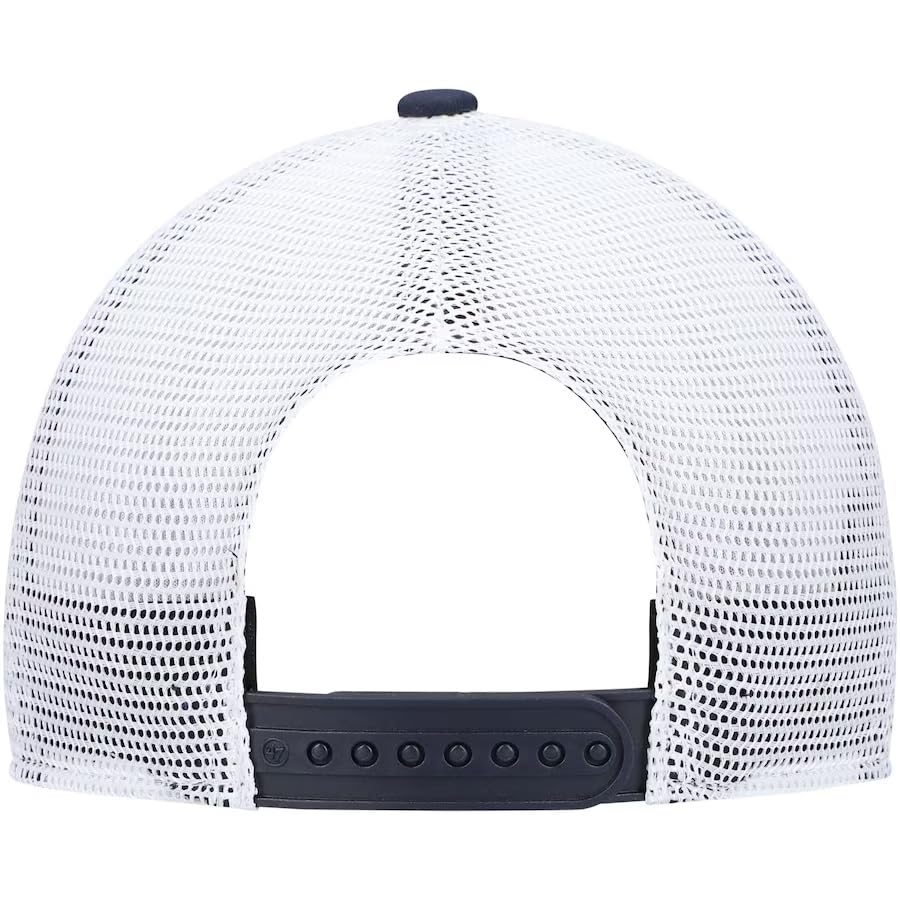 Gorra Trucker Bicolor Azul Marino y Blanco Michigan University miniatura 6