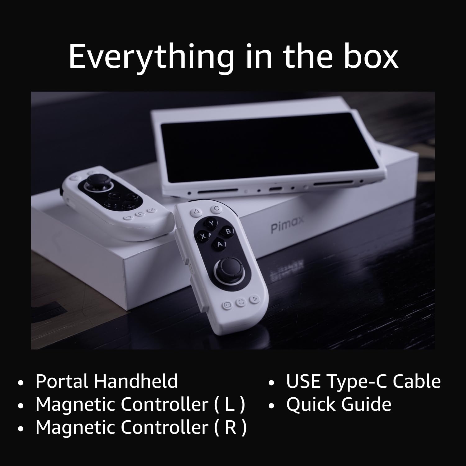 Pimax Portal Handheld Spielekonsole mit 4K 144Hz Display, Gaming 